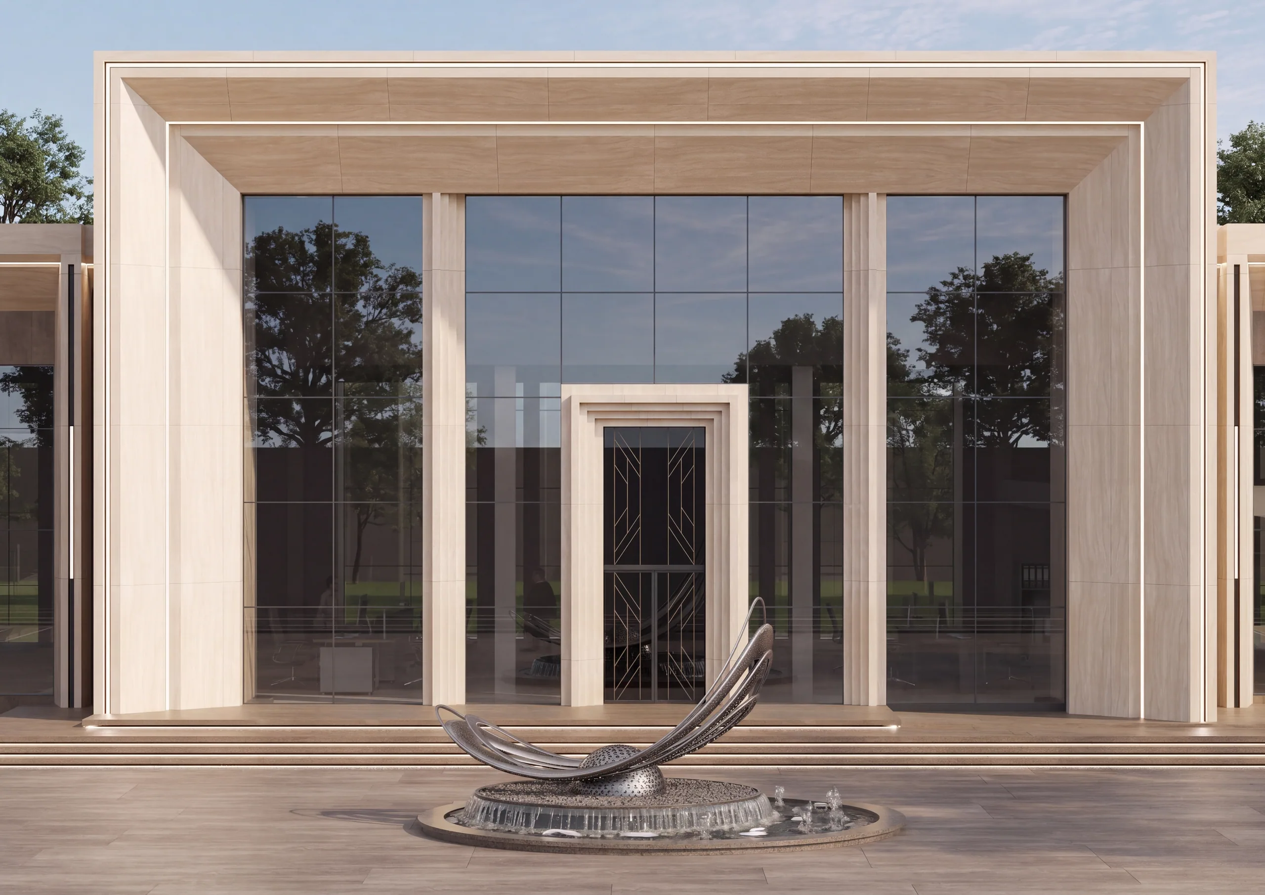 Business center in Andijan: Day